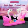 Charming Swan Couple Car Ornaments - Elegant Perfume Decor for Center Console