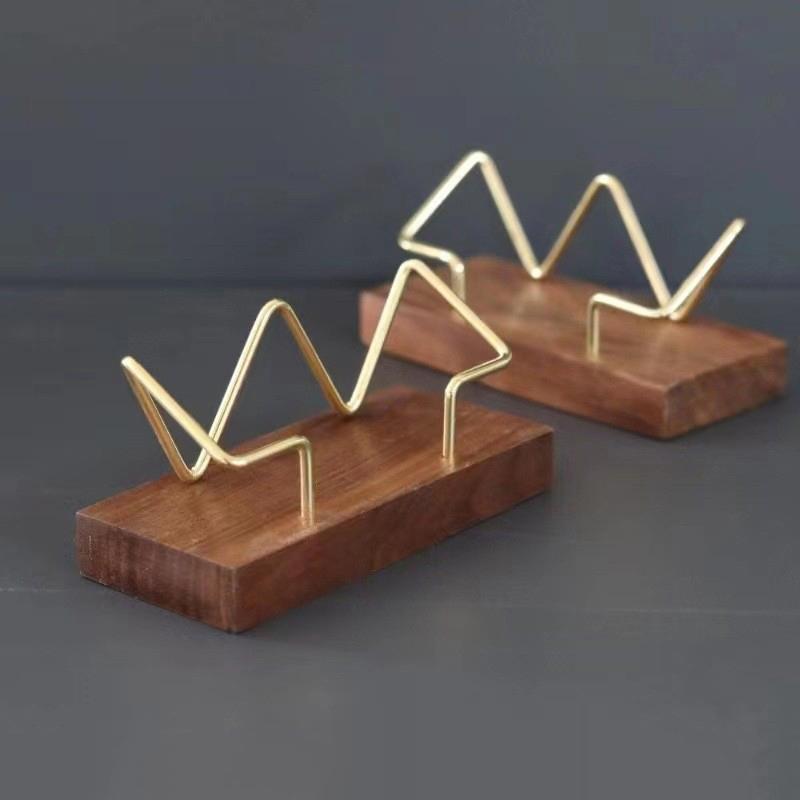 Держатель для визитных карточек, органайзер, офисный стол, подставка для дисплея, аксессуары для счетчика заметок, настольная полка, домашний деревянный держатель для карточек, хранилище