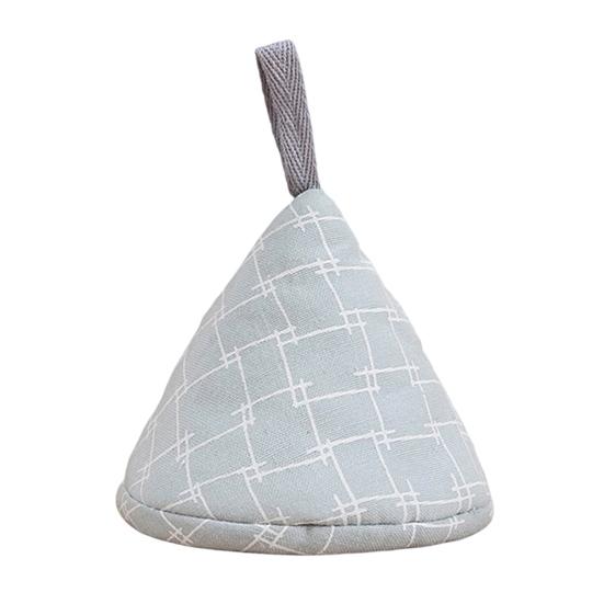 1Pc Triangle Pot Hat Non-Slip Stove Handle Mitt for Cast Iron Skillet Hanging Iron