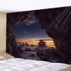 Sunset Beach Cave Tapestry Bohemian Wall Sticker Decorative Tapestry Living Room Wall Fabric Wall Art Tapestry