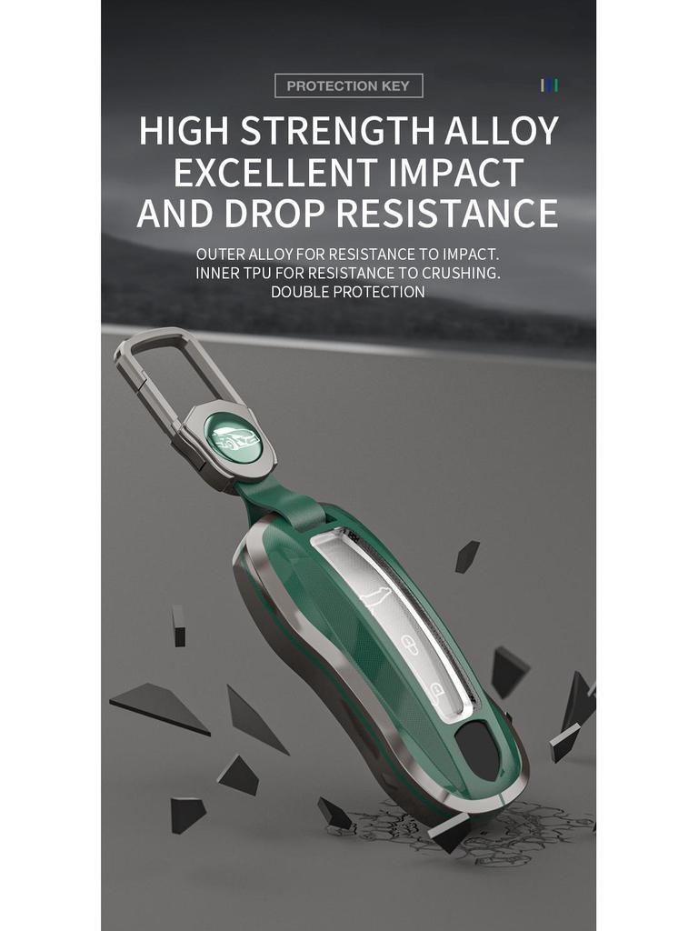 Porsche Key Shell: Compatible with 718, Cayenne, 911, Macan, Panamera Models