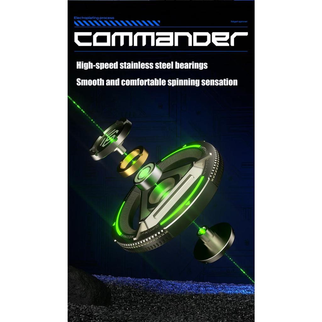 Металлический спиннер Fidget Spinner Finger Hand Spinner анти-тревожные игрушки для снятия стресса подарок для детей и взрослых эксклюзивный настольный офисный гироскоп