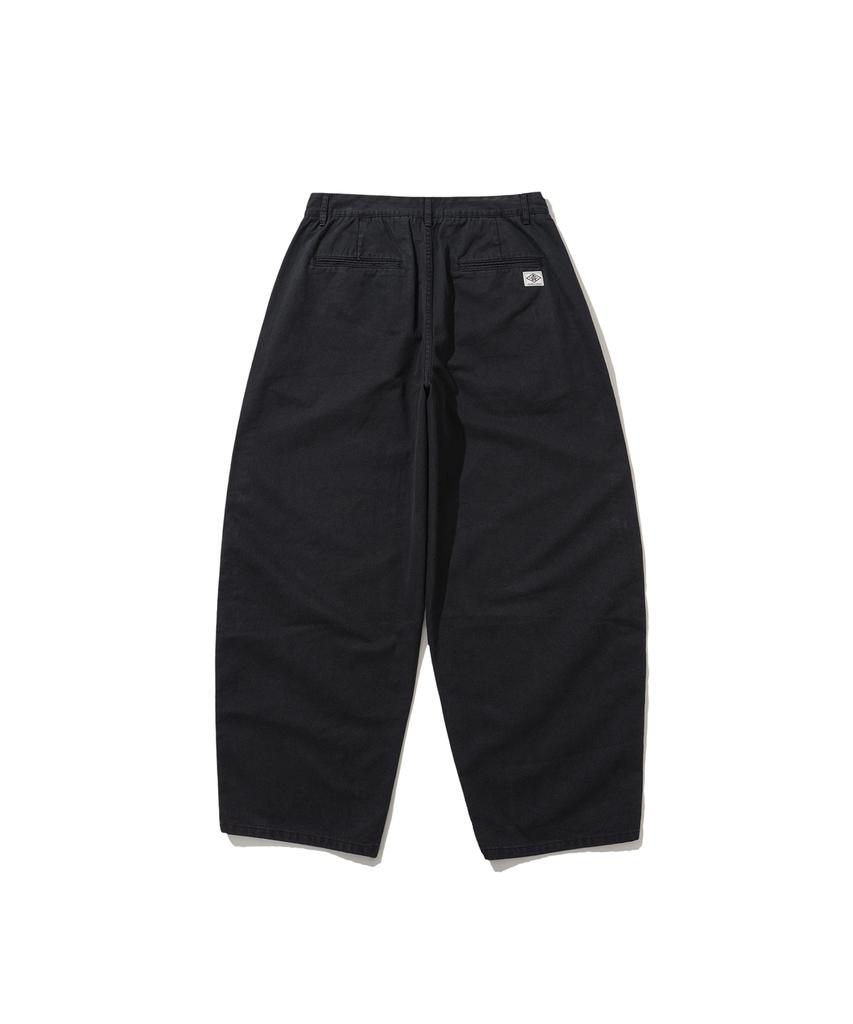 ANGLAN [Kracker House] Side Line Chino Pants - Black