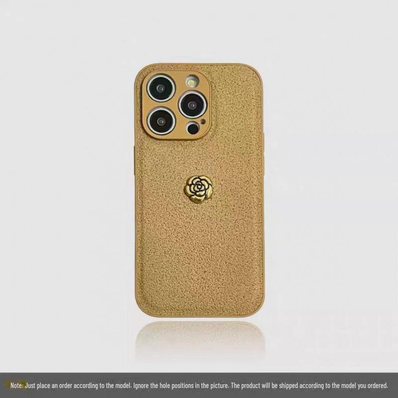 Чехол Camellia Leather с защитой от падений для Apple iPhone 11/12/13Pro/14ProMax