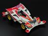 Tamiya (TAMIYA) Мини 4WD Специальное издание Hurricane Sonic Поликарбонатный кузов Специальное шасси AR Полностью закрытый Мини 4WD 30-летний юбилей 95603