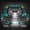 GULY 10647 Креативный MOC Технология 1:8 Суперкаров Строительные Блоки Модель Автомобиля 3794 детали Гоночный Автомобиль Кирпичики Конструктор для Взрослых Подарок