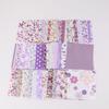 50Pcs 10x10cm Cotton Fabric Cloth Mixed Style Patchwork Strips  For DIY Sewing and Handicraft Making