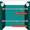 35/50CM Tension Curtain Rod Garland Holder Adjustable Expandable No Drilling Non-Slip Stainless