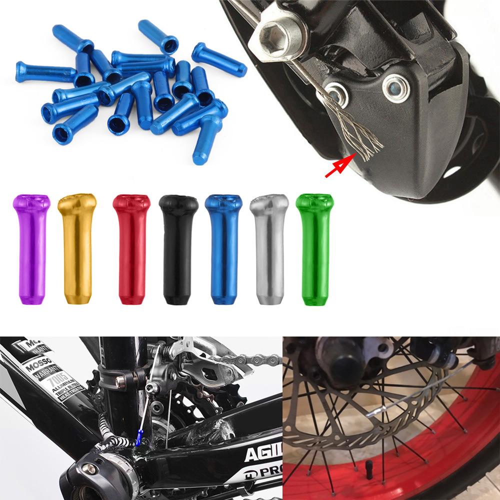 High Quality Bicycle Accessories Cycling Brake Wire End Cap Shifter Cable Cover Aluminum Alloy Bike