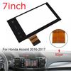 Для 2016-2017 Honda Accord HR-V Навигационная Радиосистема 7" Сенсорный Экран Стекло Дигитайзер