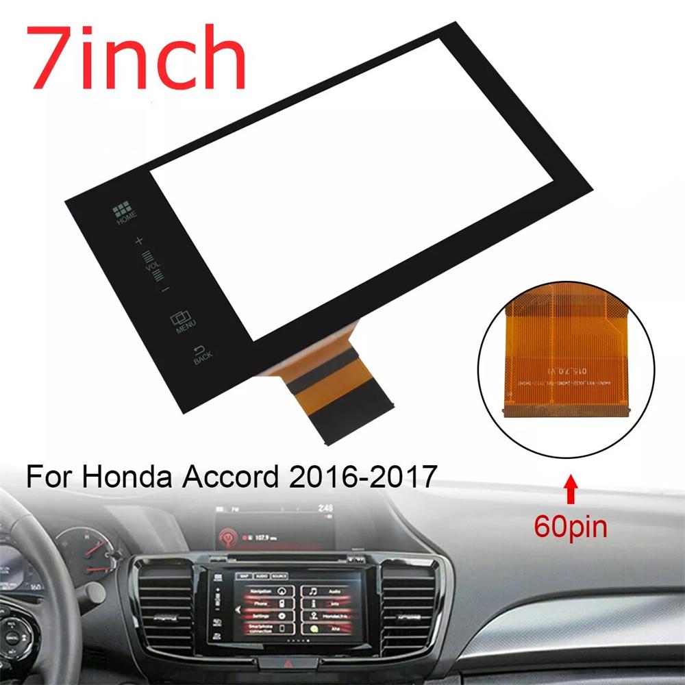 Для 2016-2017 Honda Accord HR-V Навигационная Радиосистема 7" Сенсорный Экран Стекло Дигитайзер