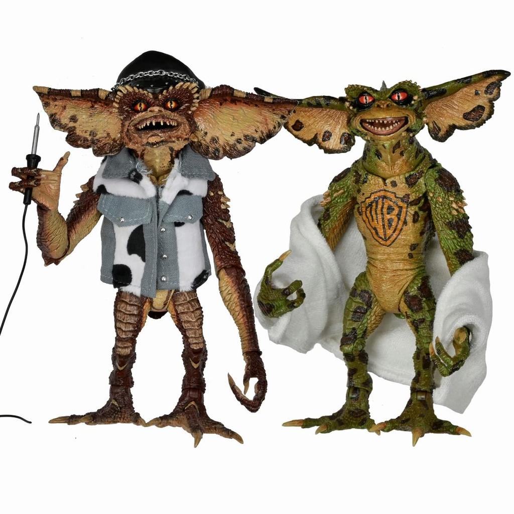 Gremlins The New Birth of a New Species Tattoo Gremlins Ultimate Action Figure 2PK Brown Medium 653412 2