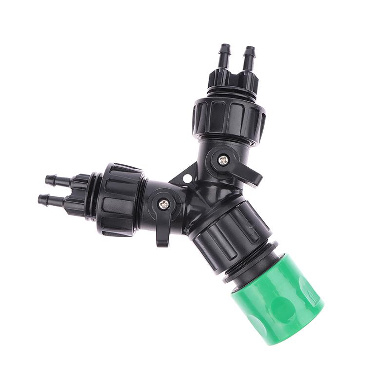 4-ходовой разветвитель для капельного орошения, адаптер для садового шланга 1/4'', комплект автоматической системы полива, теплица для бонсай-растений