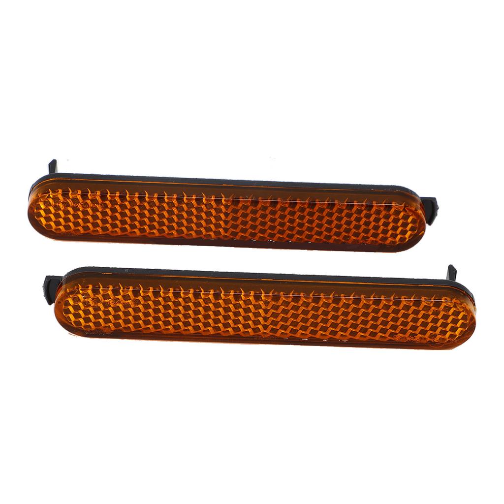 1 пара светоотражающих полосок для электрического скутера, передняя, задняя боковая крышка колеса, отражатель, предупреждение о ночной безопасности