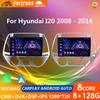 Android 13 Для Hyundai i20 2008 2009 2010 2011 2012 2013 2014 Мультимедийный автомобильный радио плеер WIFi+4G DSP Сенсорный экран Carplay Auto