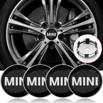 2025 Для BMW MINI 4 шт. 60 мм Центральная заглушка ступицы колеса автомобиля Колпачок ступицы диска Пылезащитная крышка ступицы Эмблема Для Mini Cooper Fridge One F56 R56