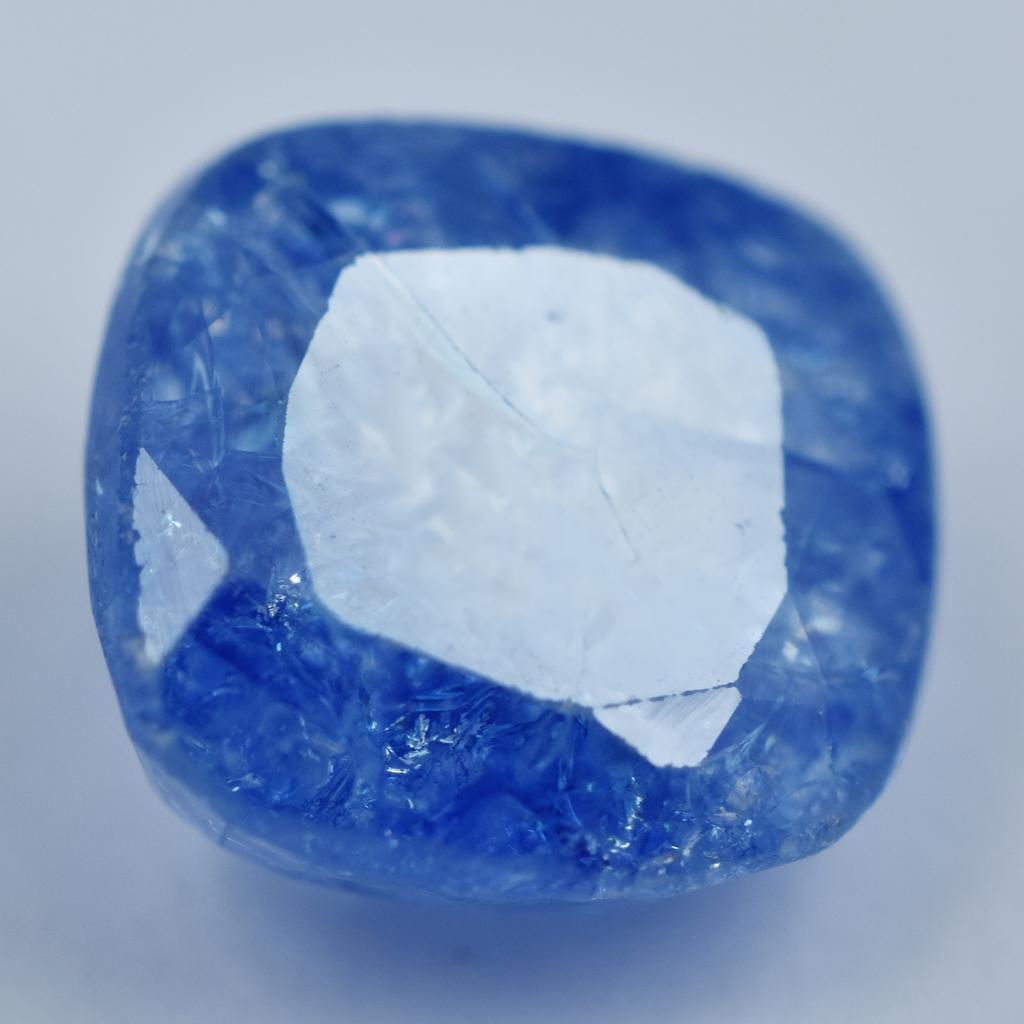 8.45 Carat Square Cushion Shape Natural Blue Sapphire Loose Gemstone