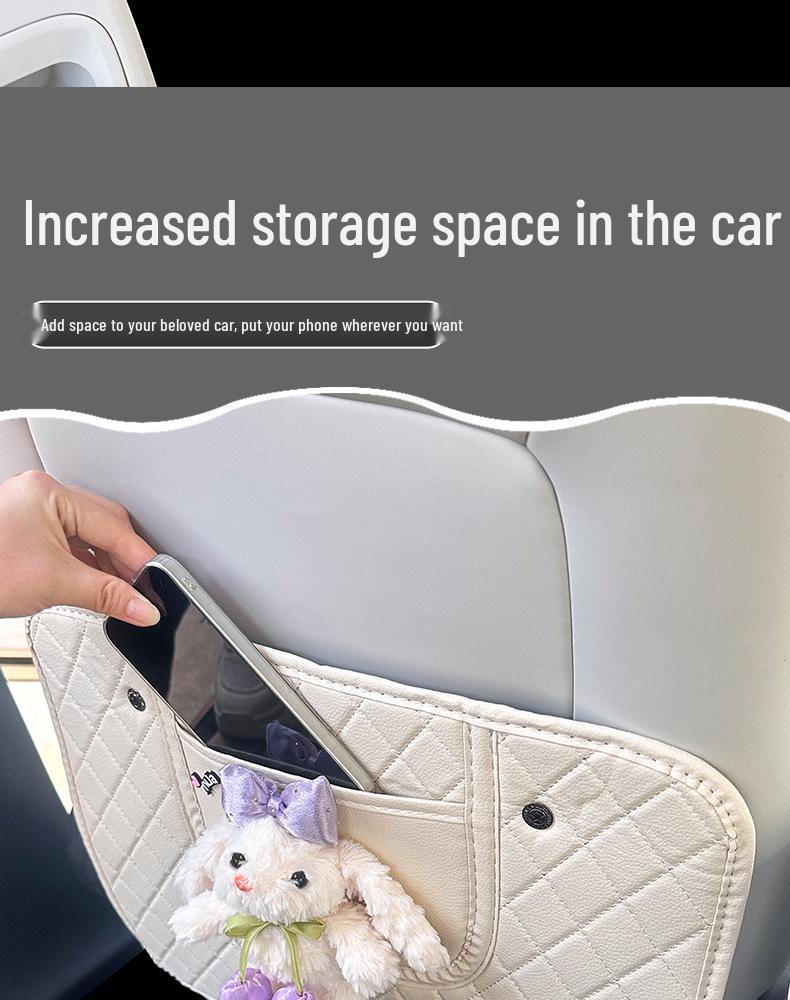 Geely Xingyuan Rear Seat Kick Mat - Anti-Dirt Car Interior Decoration for Women, Fits 26 Models