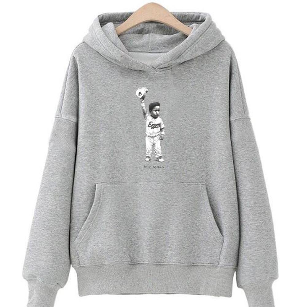 Графические худи Born Ready Vladdy Born Ready Легендарная спортивная одежда Осень Зима Худи с длинным рукавом Унисекс Мода Толстовки Y2K