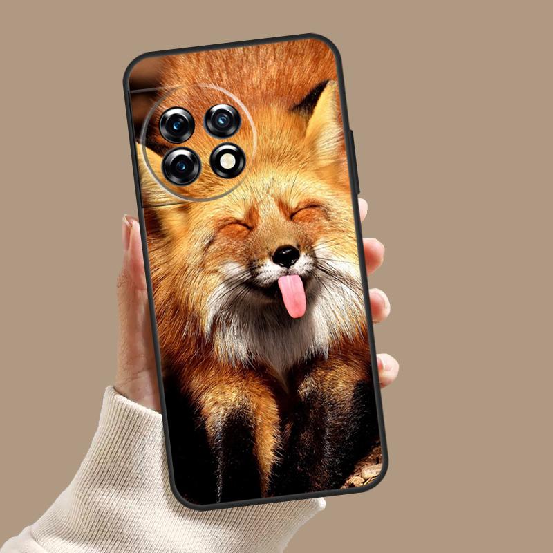 Милый лис Осенью Чехол Для OnePlus 10T 8T 9R 10R 12R OnePlus 12 11 9 10 Pro Nord 2 CE 3 Lite N10 N20 N30 Обложка