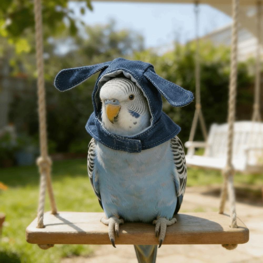 Windproof Parrot Cloak Cozy Bird Flight Cap Cute Bird Role Play Clothes Cosplay