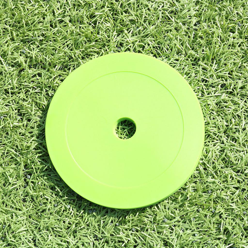 Football Training Mark Plate Non-slip Training Vibrant Color Soccer Training Obstacle Round Disc Football Sports