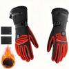Electric Heated Gloves Motorcycle Winter Moto Heated Gloves Warm Waterproof Rechargeable Heating Thermal Gloves For Snowmobile