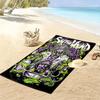 Versatile horror movie theme 2D Flat Print Beach Towel, Large Soft Quick Dry Towel for Beach Camping SwimmingZSTJ0915169
