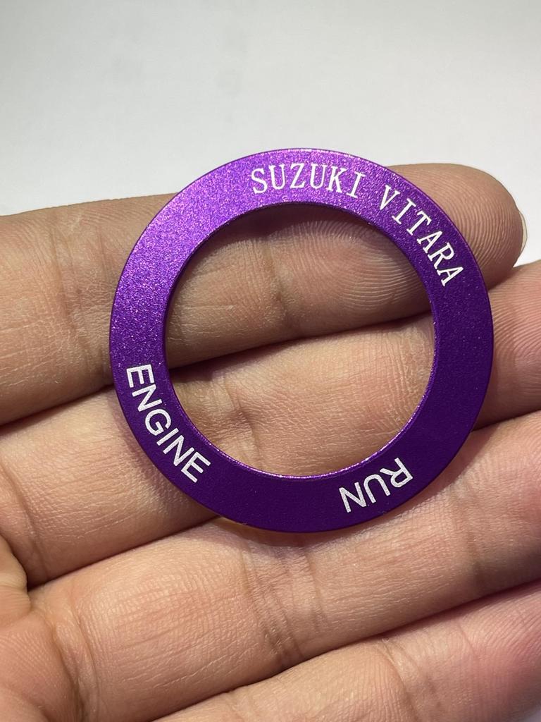 One Touch Start Trim Ring for Suzuki Cars - Custom Parts & Accessories for