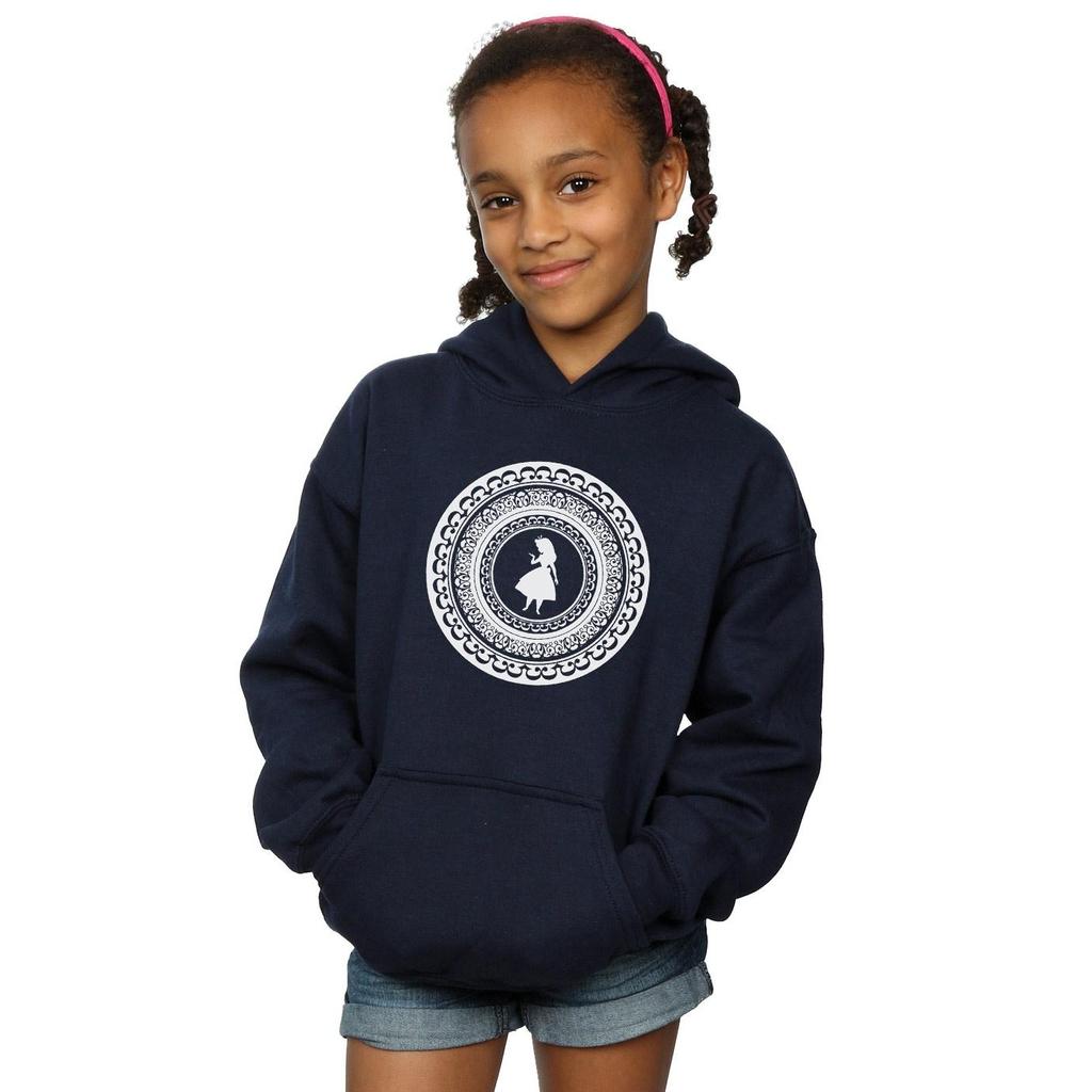 Disney Girls Alice In Wonderland Circle Hoodie