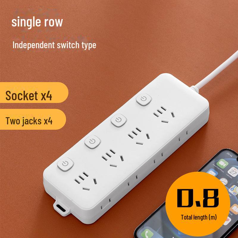 Многофункциональный USB-удлинитель с функцией зарядки и независимым выключателем