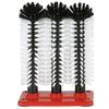 Glass Washer Brush, Cleaning Brushes for Glass - 3 Pieces, 3 X 25 Cm