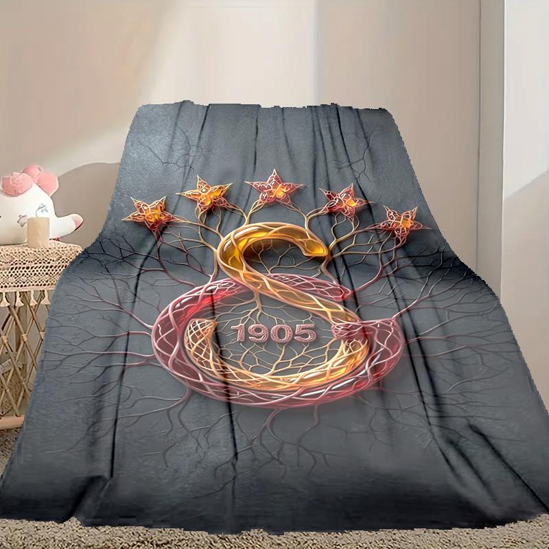 Galatasaray SK Blanket, Valentine's Day, Halloween, Thanksgiving Gift Blankets, Home Blanket for Bed and Couch Use