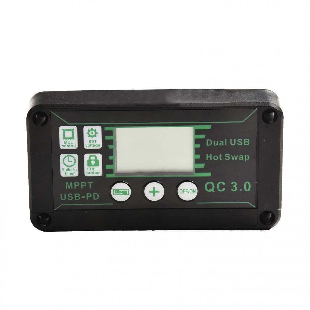 MPPT Контроллер Заряда Водонепроницаемый Черный Компактный и Прочный