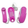 Play Phone For Kids Girls Toy Phone With Real Ring Sounds Realistic Cell Phone Design With 23Ft Phone Line Birthday Christmas To