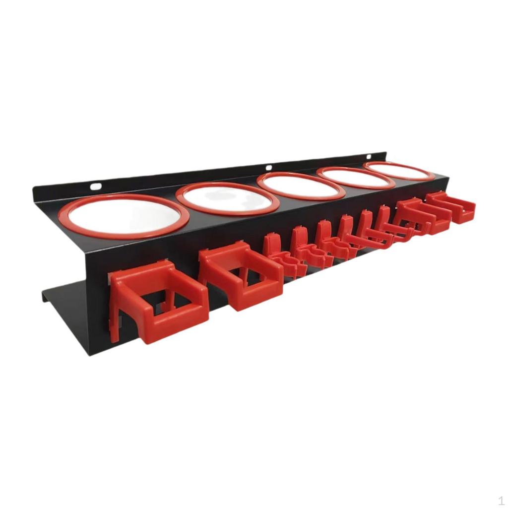 Держатель для распылителей Гаражная стойка для инструментов для автомойки Прочная подвесная подставка для демонстрации аксессуаров для красоты и уборки