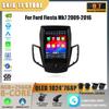 9,7 дюйма для Ford Fiesta Mk7 2009-2016 Android 14 автомобильный радиоприемник мультимедиа навигационный плеер стерео беспроводной Bluetooth Carplay экран