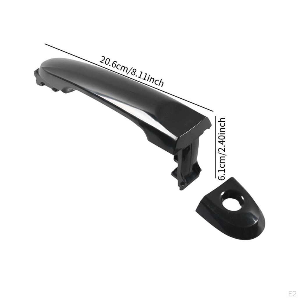 Car Part Replacement Handle for Juke 2011-2017 with Model Numbers 80640-1FE0B and 82644-1fa5A