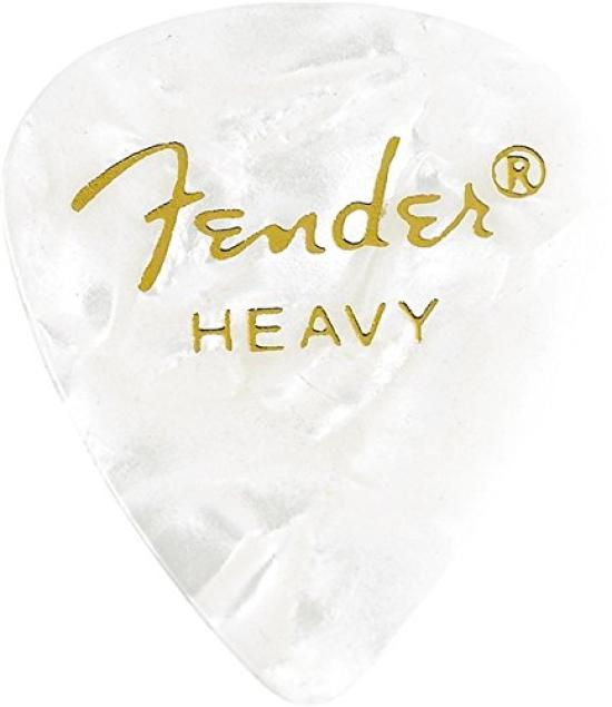 Fender 8 медиаторов для гитары формы "капля", тяжелые, по одному каждого [Ассорти из 8 цветов] (1 цвет)