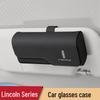 Lincoln Car Sunglasses Holder for Continental, Navigator, Aviator, MKC, MKZ - Glasses Clip Storage Box