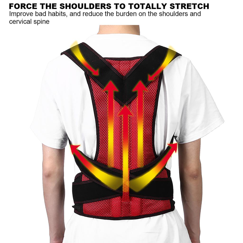 Unisex     Corrector Brace Hunchback Correction Belt Back Spine Support