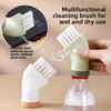 Multi-purpose Wet and Dry Household All-in-one Crevice and Hard-to-reach Spot Cleaning Brush