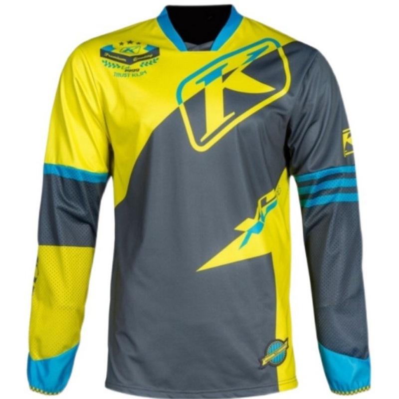 KLIM downhill suit summer mountain cross-country motorcycle riding suit men's long-sleeved large-size quick-drying T-shirt racing