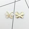 10Pcs/Set Resin Craft Butterfly Flat Bottom Scrapbook Phone Wedding Decor