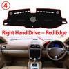 Car Dashboard Cover Avoid Light Pad trument Platform Cover Mat Carpet For Porsche Cayenne E1 9PA First Generation 2003-2010