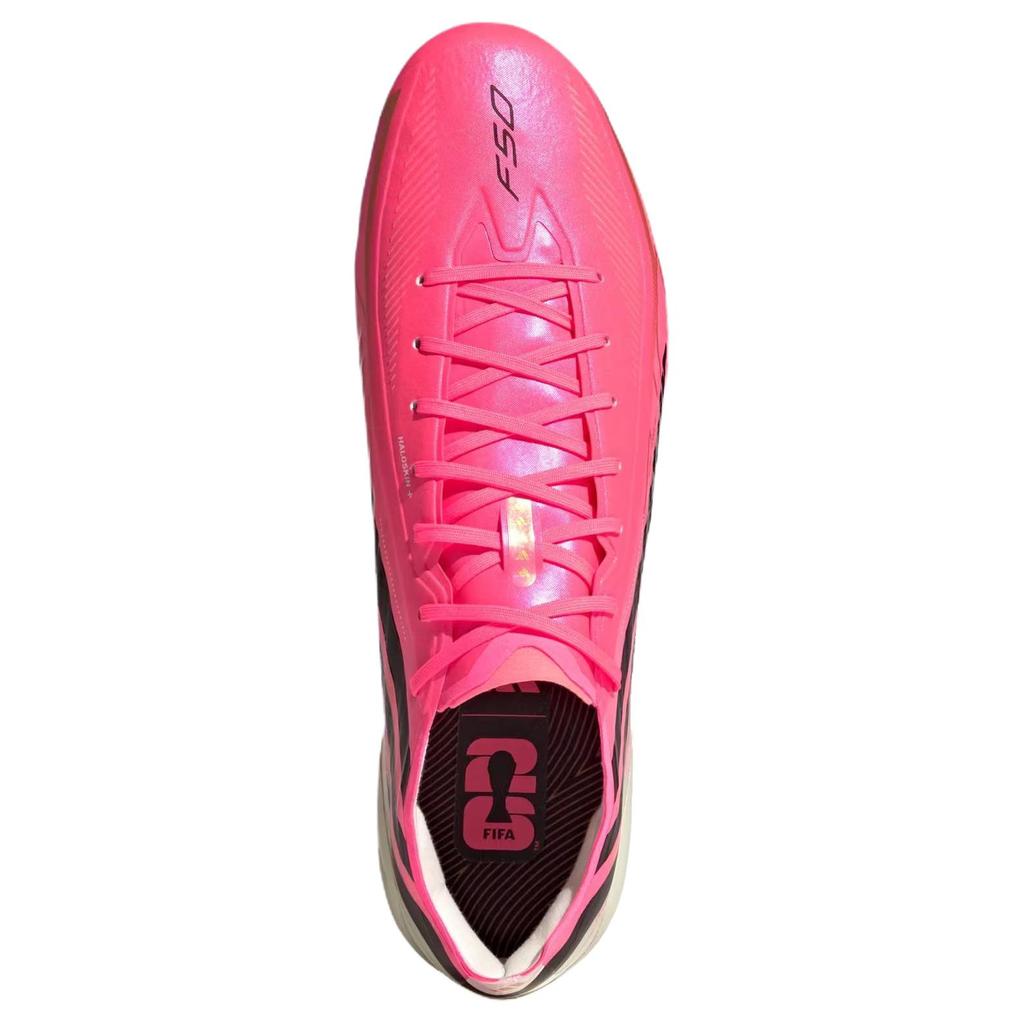 adidas F50 Hyperfast Pro Удобная посадка Поддержка Футбольные бутсы Унисекс Футбольные бутсы Розовые HQ2360