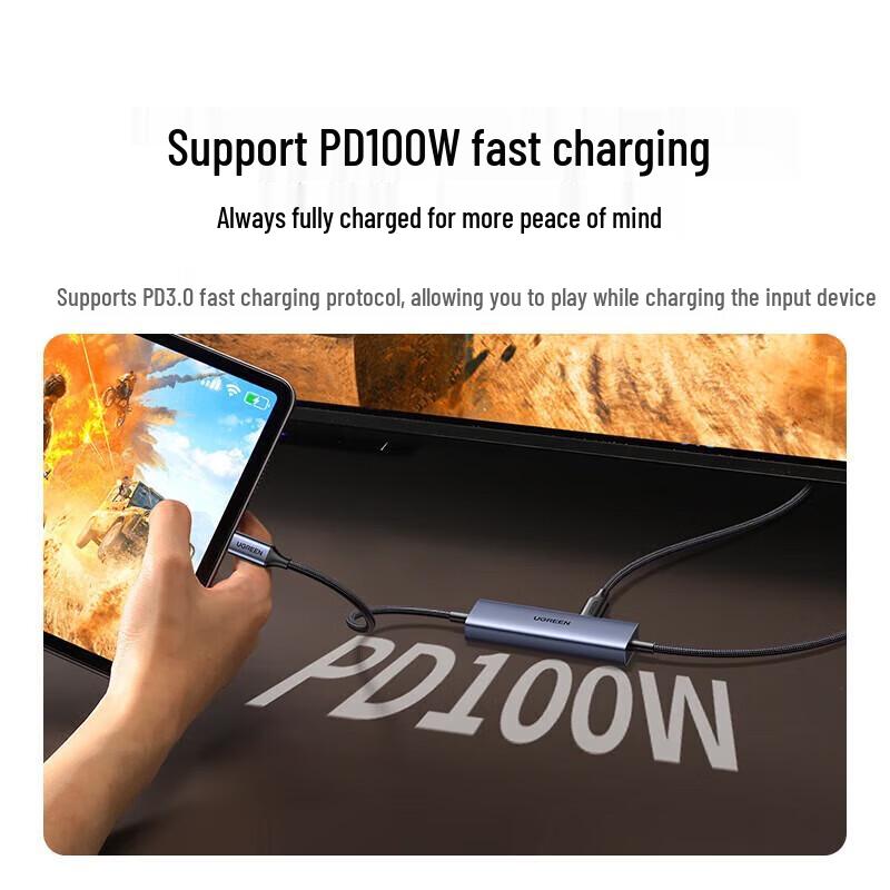Ugreen Карта захвата HD-видео CM725 USB-C