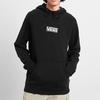 Vans Классический принт с капюшоном и логотипом, мужские топы, черный цвет VN0A49SNBLK