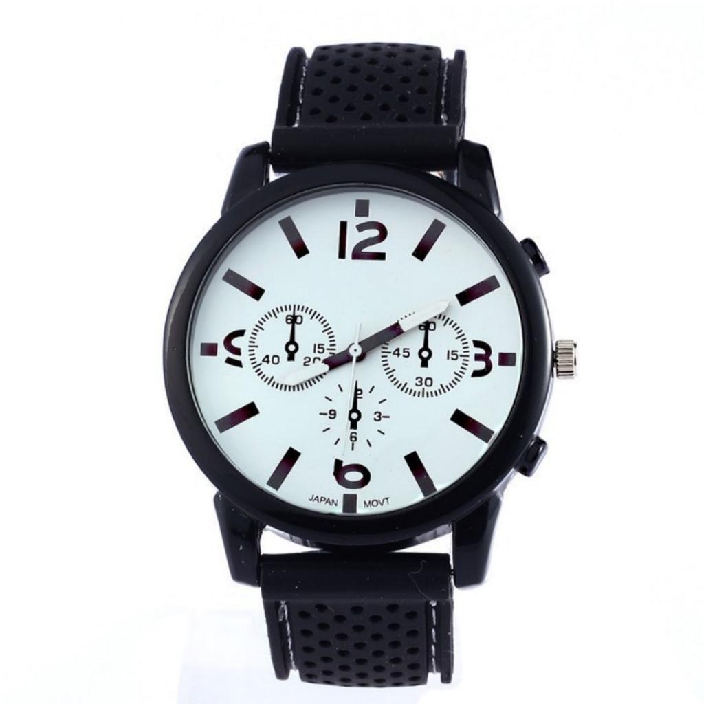 Men's Waterproof Luminous Running Alarm Clock Watch