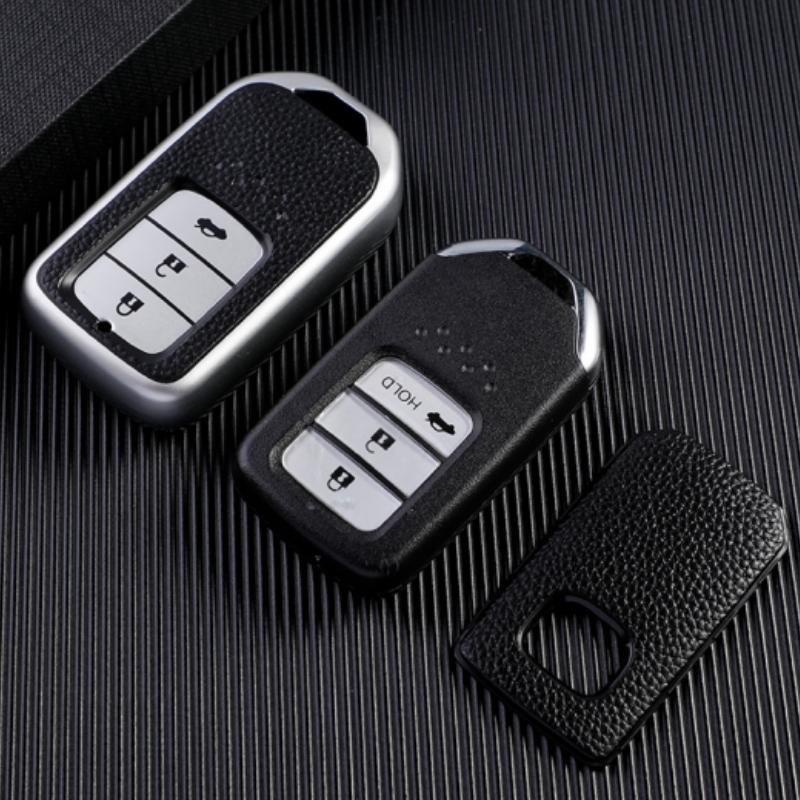 Кожаный чехол для ключей из ТПУ с 234 кнопками для Honda Accord Civic City Crider CRV CR-V Jade XR-V HRV Odyssey Vezel, аксессуары